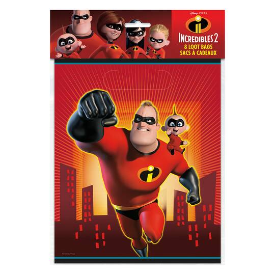 The Incredibles Favor Bags The Incredibles Party Favors